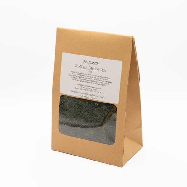 Sencha Green Tea Package from IVA Plants