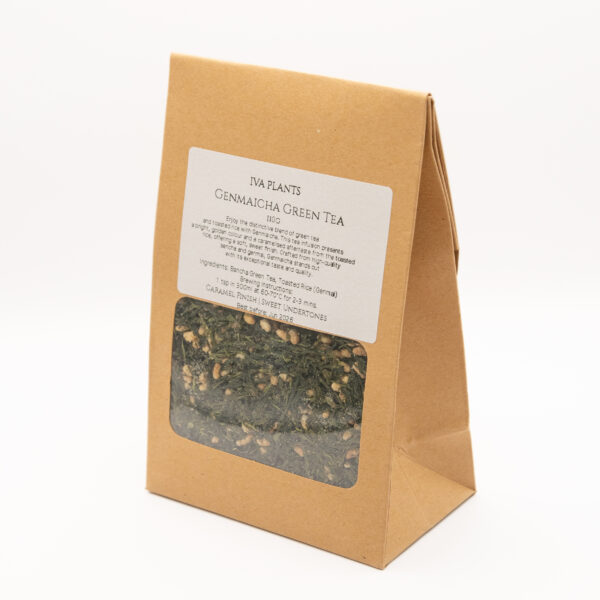 Genmaicha green tea package from IVA Plants