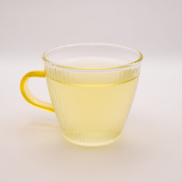 Single 90ml borosilicate glass cup by IVA Plants, perfect for tea ceremonies, meditative tea rituals, and espresso.